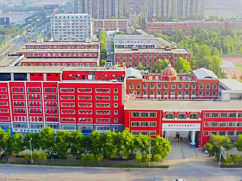 阎良校园鸟瞰图